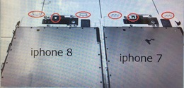 iphone7と8の見分け方（フロントパネル）
