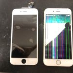 iphone6s液晶破損修理
