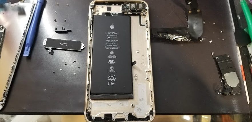 iPhone マイク修理