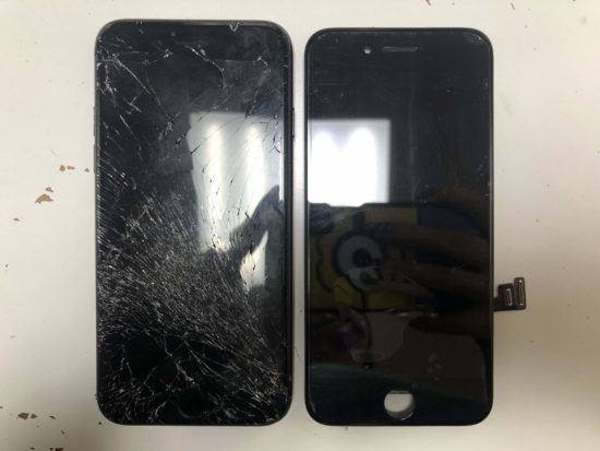 Iphoneを自分で修理して失敗したものをお店で再修理してもらう Iphone修理のクイック横浜西口店 Iphone修理のクイック