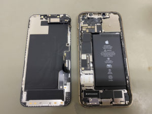 iPhone12Pro バッテリー交換