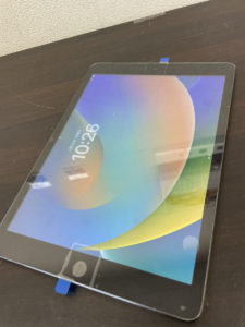 iPad7 タブレット修理　アイパッド　Apple製品　精密機器修理　新宿即日修理　新宿修理
