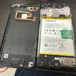 Android修理　oppo アンドロイド修理　バッテリー交換　オッポ　新宿修理